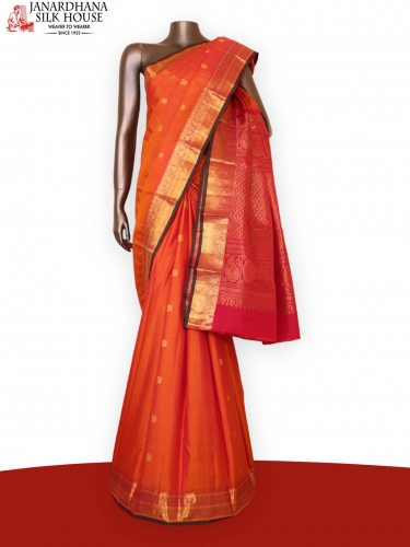 Handloom Kanjeevaram Silk Saree 